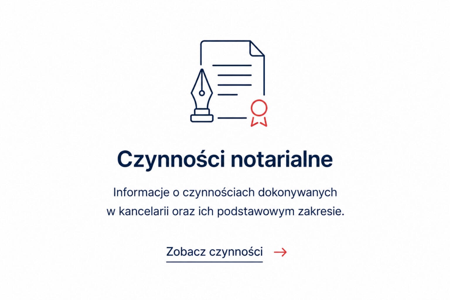Czynności notarialne w Kancelarii Notarialnej Monika Fiedkiewicz-Konwińska